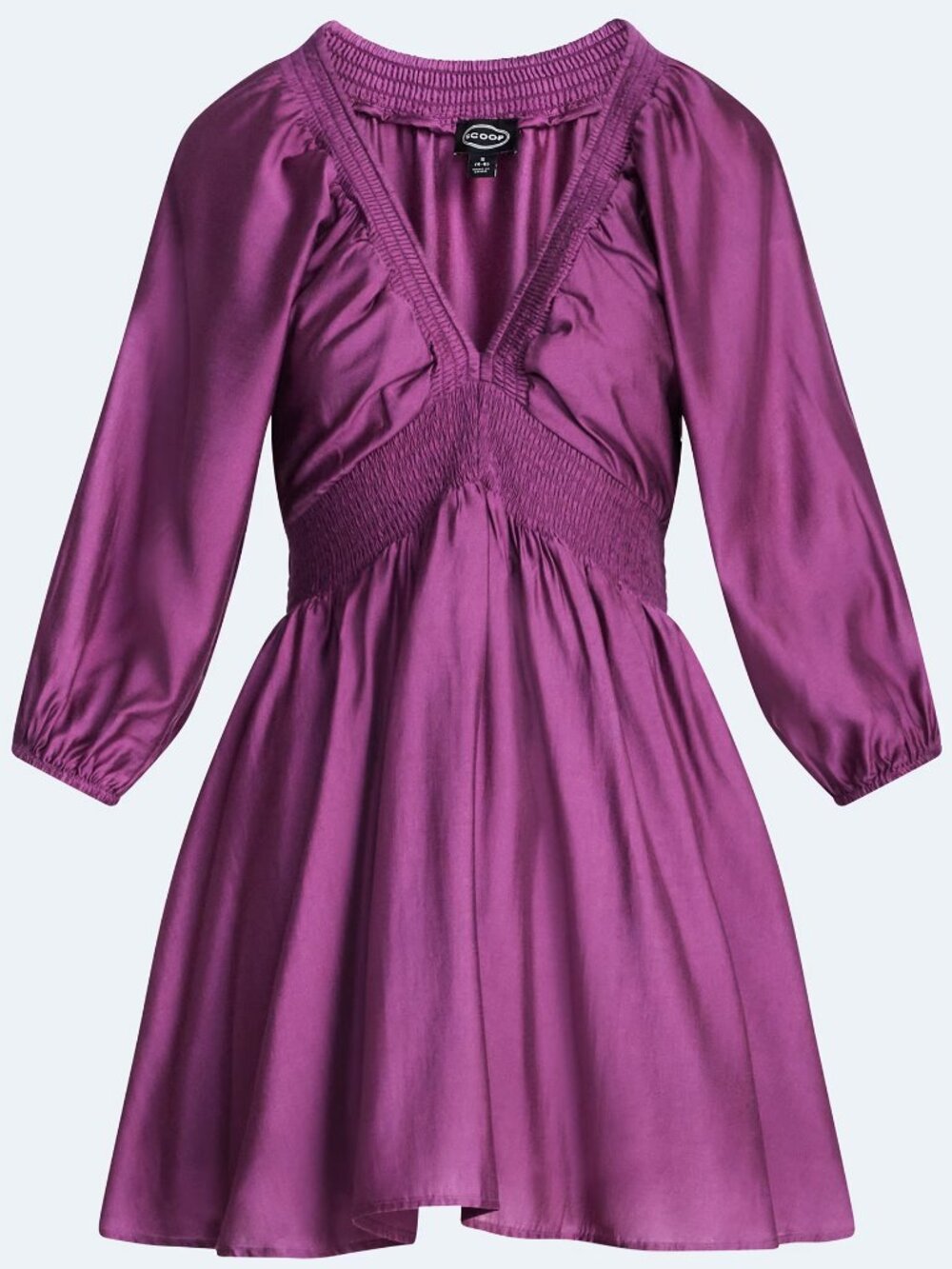 SZ L (12-14) Orchid Purple Mini Dress, Excellent Condition